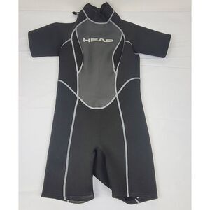 Head Wet Suit Womens 14. Scuba‎ Water Short Sleeve Black.